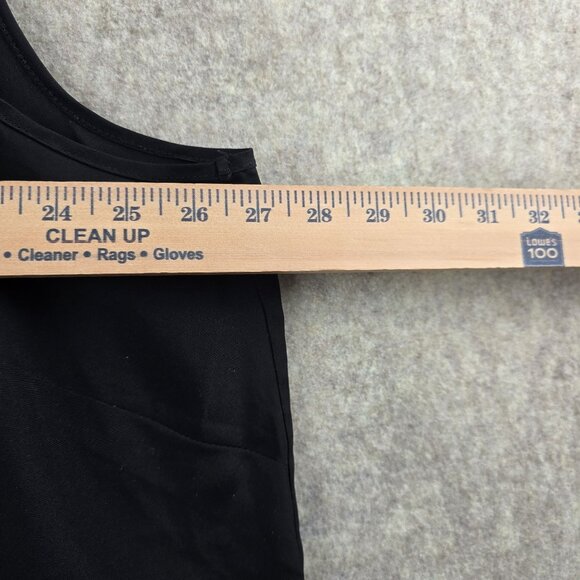 Faded Glory Womens Tank Top Black 4X (26W-28W) 100% Polyester Casual Relaxed Fit - Picture 5 of 5